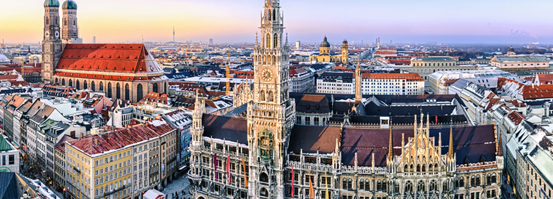 Munich vue d'ensemble